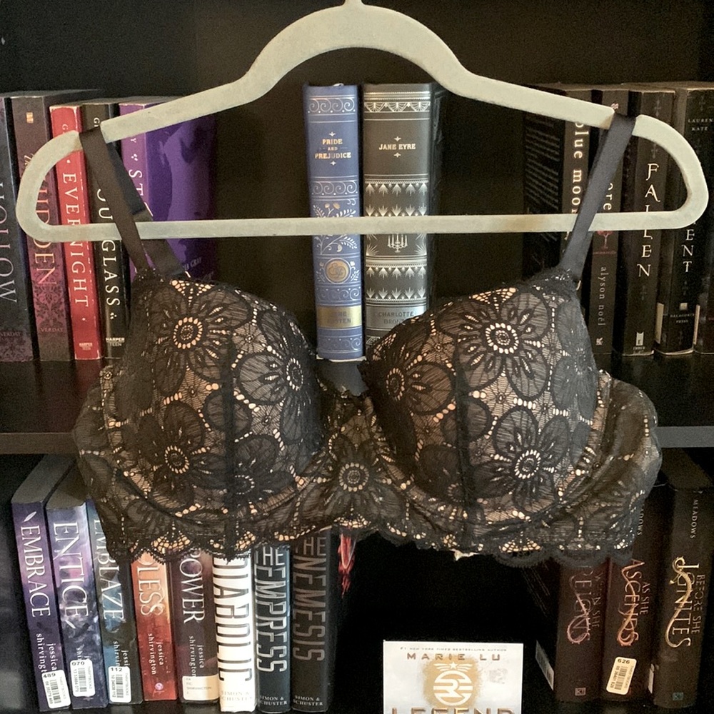 Aerie Black Lace Bra